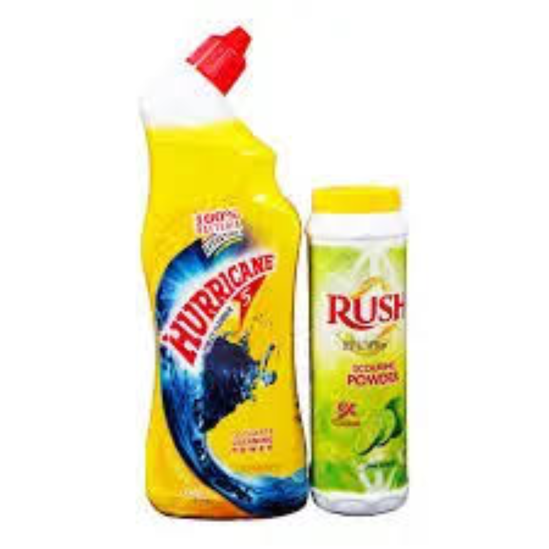 HURRICANE 5 TOILET CLEANER LEMON 500ML